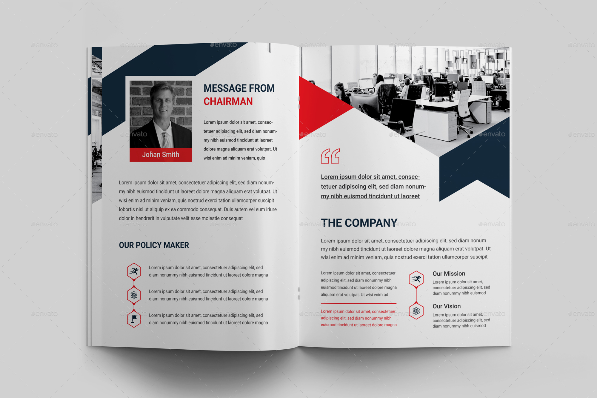 Corporate Brochure Template, Print Templates | GraphicRiver