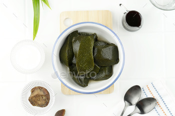 Green Grass Pudding or Cingcau Hijau