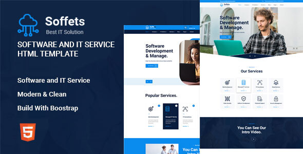 Soffets - Software and IT Service HTML Template