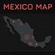 Mexico Map and HUD Elements - VideoHive Item for Sale