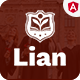 Lian - University College Website Angular 14 Template + Dashboard