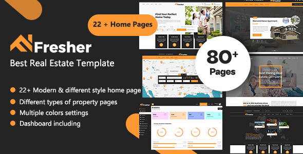 Special Fresher - Real Estate Template