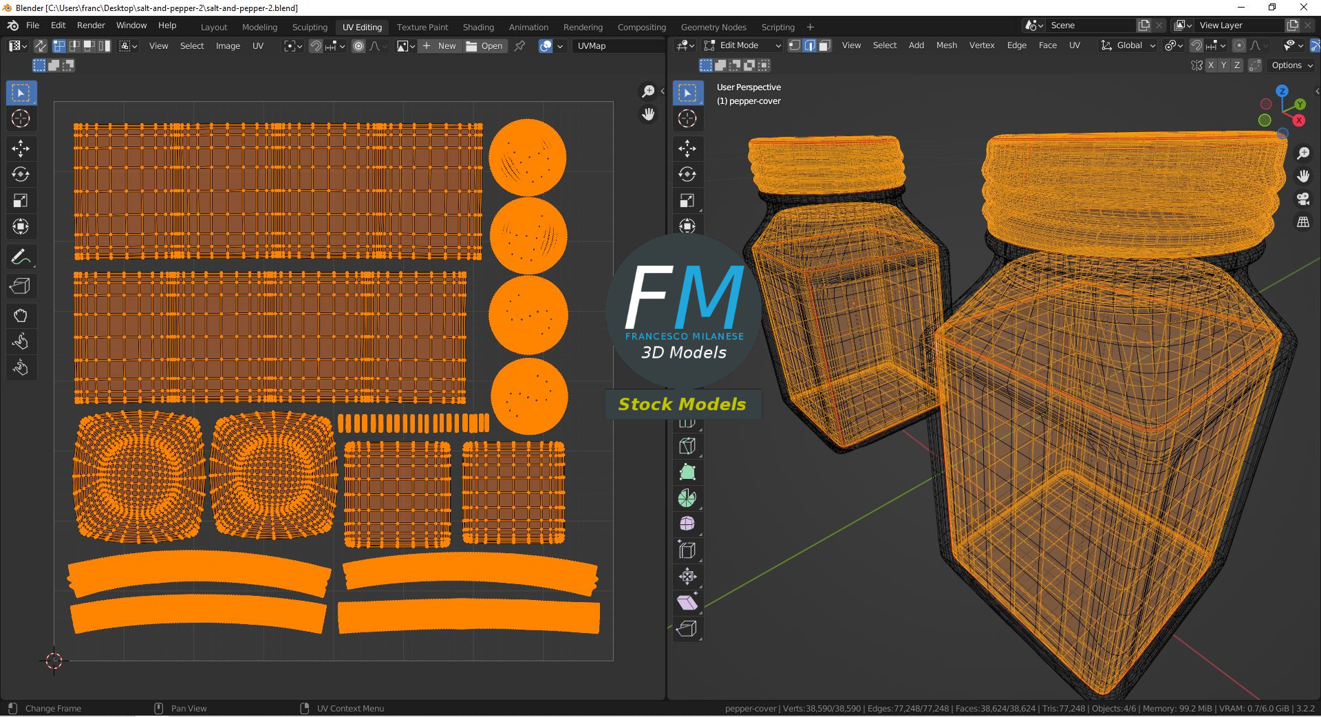 Salt and pepper 2 by 3DOcean