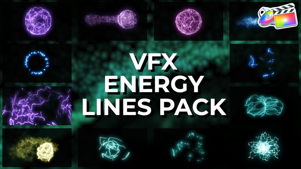 VFX Energy Lines Pack for FCPX
