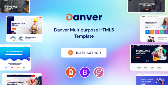 Danver - Multipurpose HTML5 Template