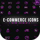 E-Commerce Neon Icons - VideoHive Item for Sale