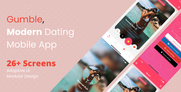 Modern Dating App - Android/iOS