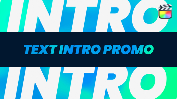 Text Intro Promo | Final Cut Pro X