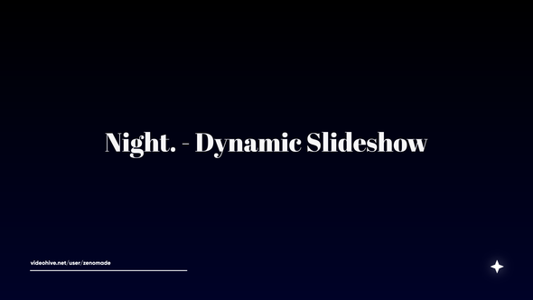 Night. - Dynamic Slideshow