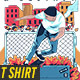 Skate & Destroy T Shirt Design Template