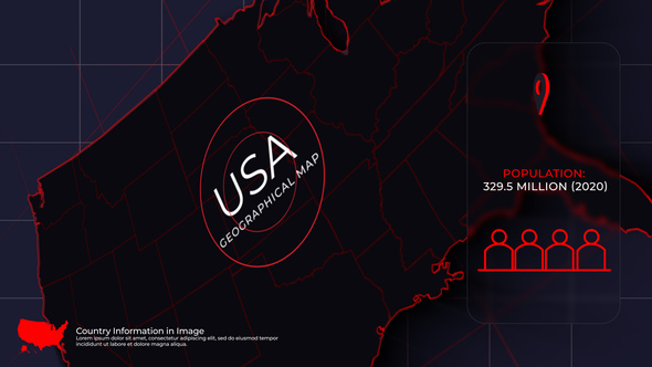 USA Map Promo