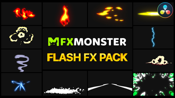 Flash FX Pack 07 | DaVinci Resolve