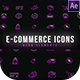 E-Commerce Neon Icons | Resizable - VideoHive Item for Sale