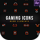 Gaming Neon Icons | Resizable - VideoHive Item for Sale