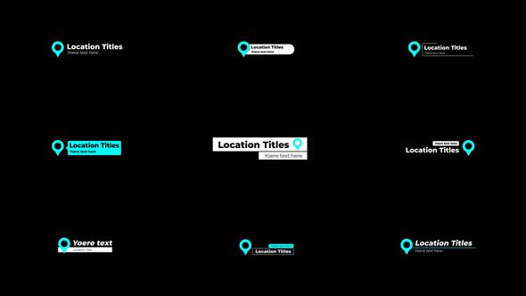 Location Titles | Premier Pro