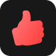 ThumbsUp - Short Video App, Video Creating & Sharing App, Social Media (Android UI Kit)