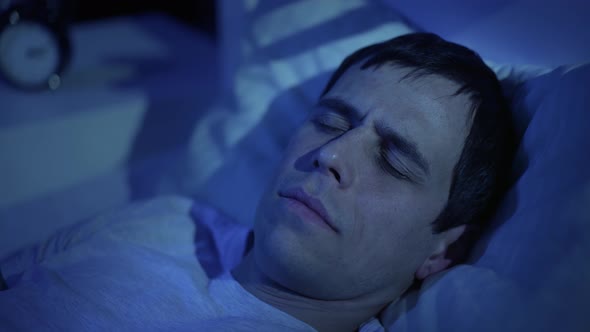 Scary Shadows on a Sleeping Man alt