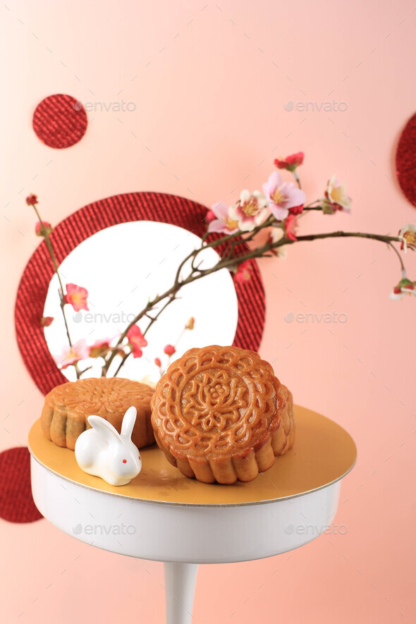 Moon Cake or Mooncake for Mid Autumn Festival