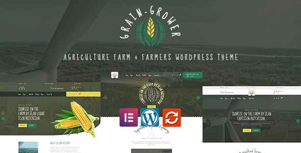 Graingrower – Agriculture Farming WordPress Theme