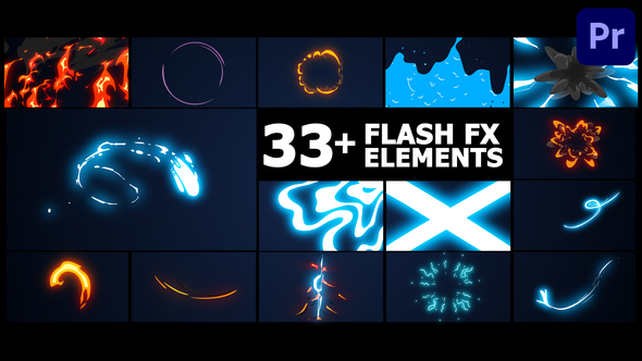 Flash FX Elements Pack 03 | Premiere Pro MOGRT