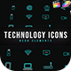 Tech Neon Icons