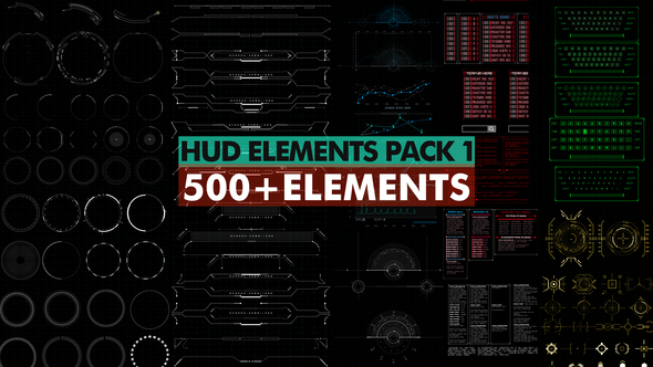 HUD Elements Pack 1
