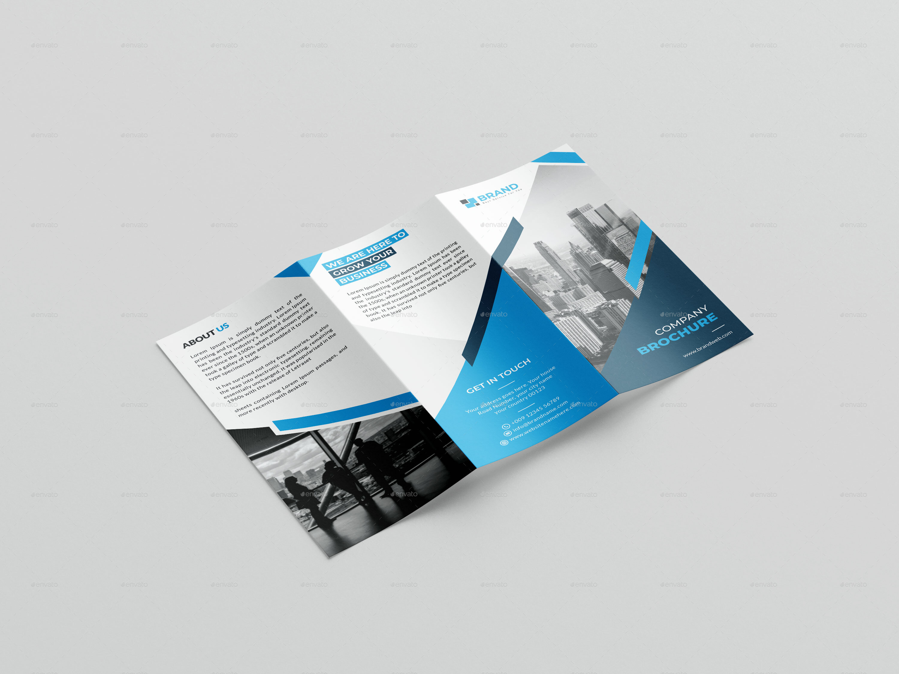 Corporate Trifold Brochure, Print Templates | GraphicRiver