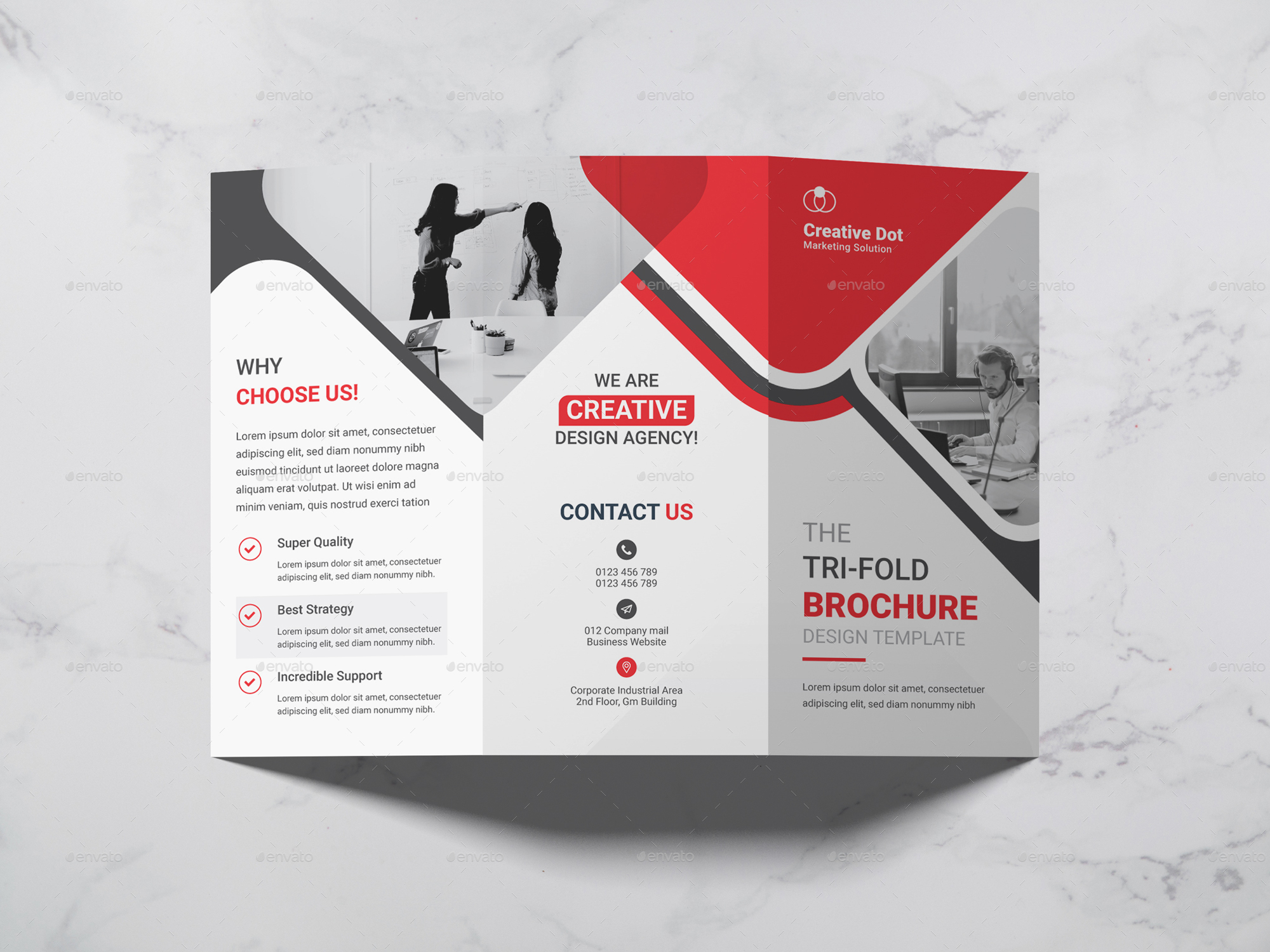 Trifold Brochure Template, Print Templates | GraphicRiver