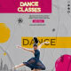 Dance Class Academy Instagram Social Media Post - VideoHive Item for Sale