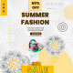 60 Percent Off Summer Fashion Sale Instagram Post - VideoHive Item for Sale