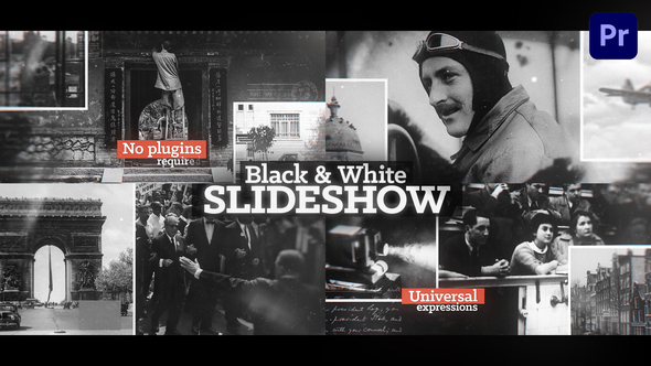 Black & White Slideshow