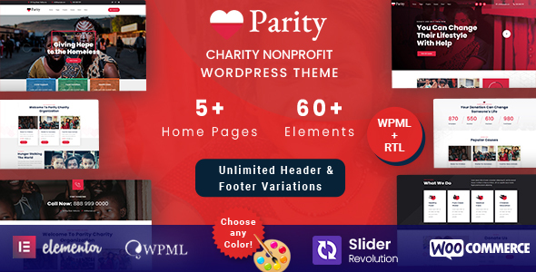[DOWNLOAD]Parity - Nonprofit Charity WordPress Theme