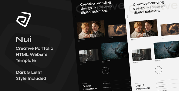 Nui v1.1 – Creative Portfolio Showcase HTML Website Template