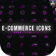 E-Commerce Neon Icons - VideoHive Item for Sale