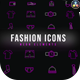 Fashion Neon Icons - VideoHive Item for Sale