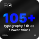 Basic Typography Pack - VideoHive Item for Sale
