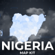 Nigeria Map - Federal Republic of Nigeria Map Kit