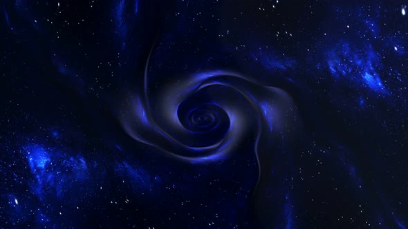 Dreamy Dark Blue Universe, Loopable