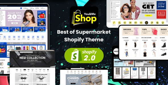 You & Me Shop – Best Supermarket Shopify OS 2.0 Theme