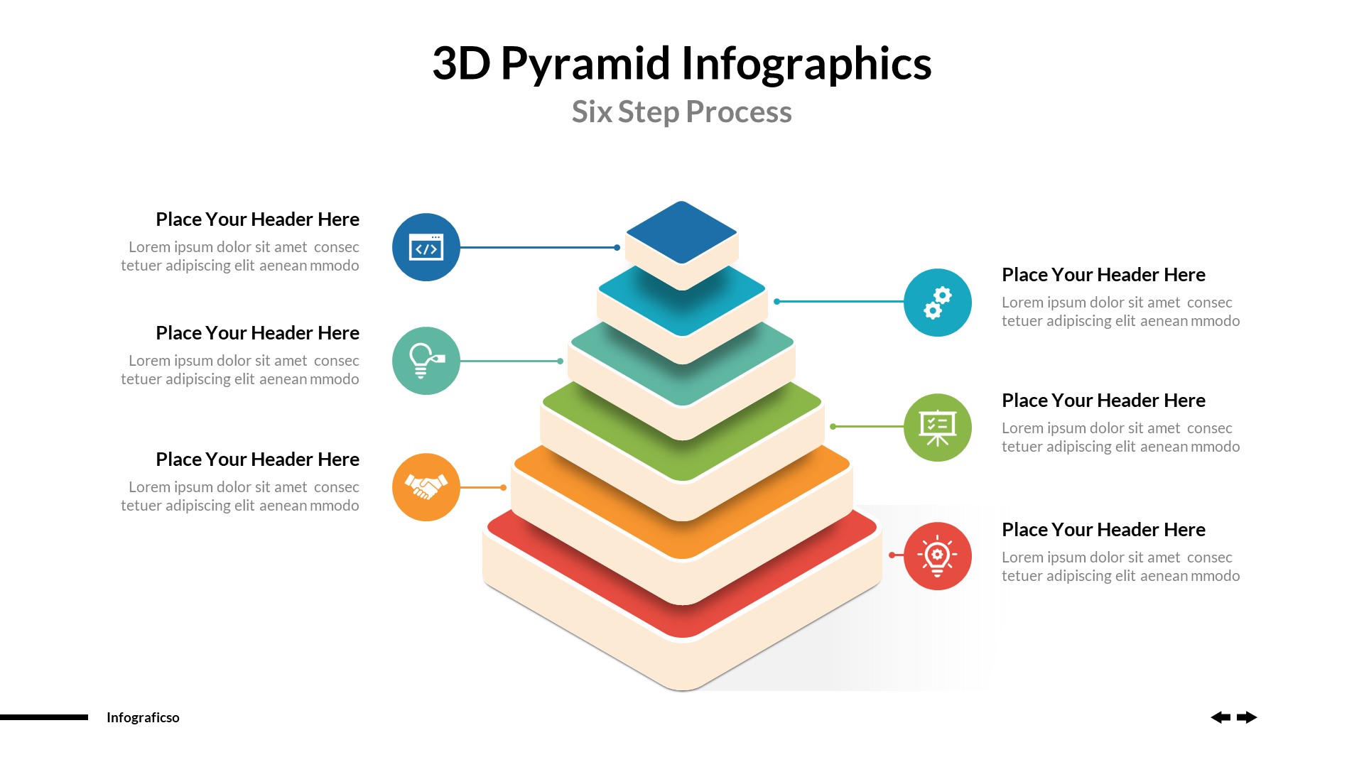 Pyramid Infographics Powerpoint Template, Presentation Templates ...