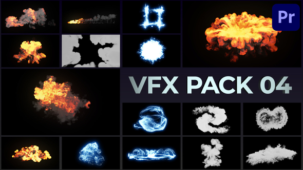 VFX Elements Pack 04 for Premiere Pro