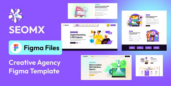 SeoMx - Seo & Digital Marketing Figma Template