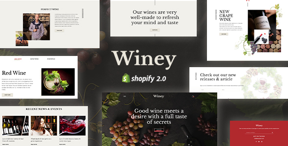 Winey – Shopify Wine Store Theme