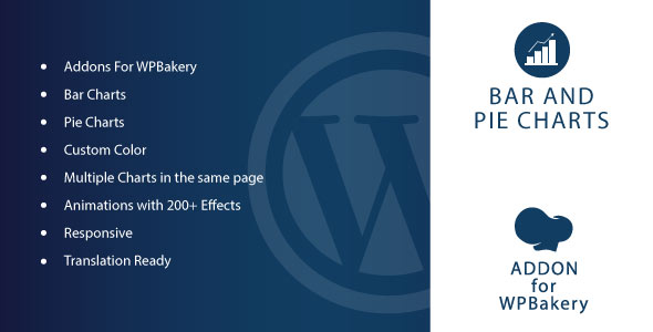 Bar and Pie Charts - Addons for WPBakery Page Builder WordPress Plugin