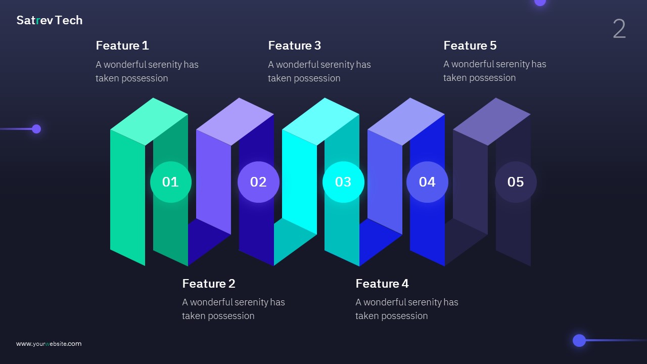 Satrev Creative Technology PowerPoint Template, Presentation Templates