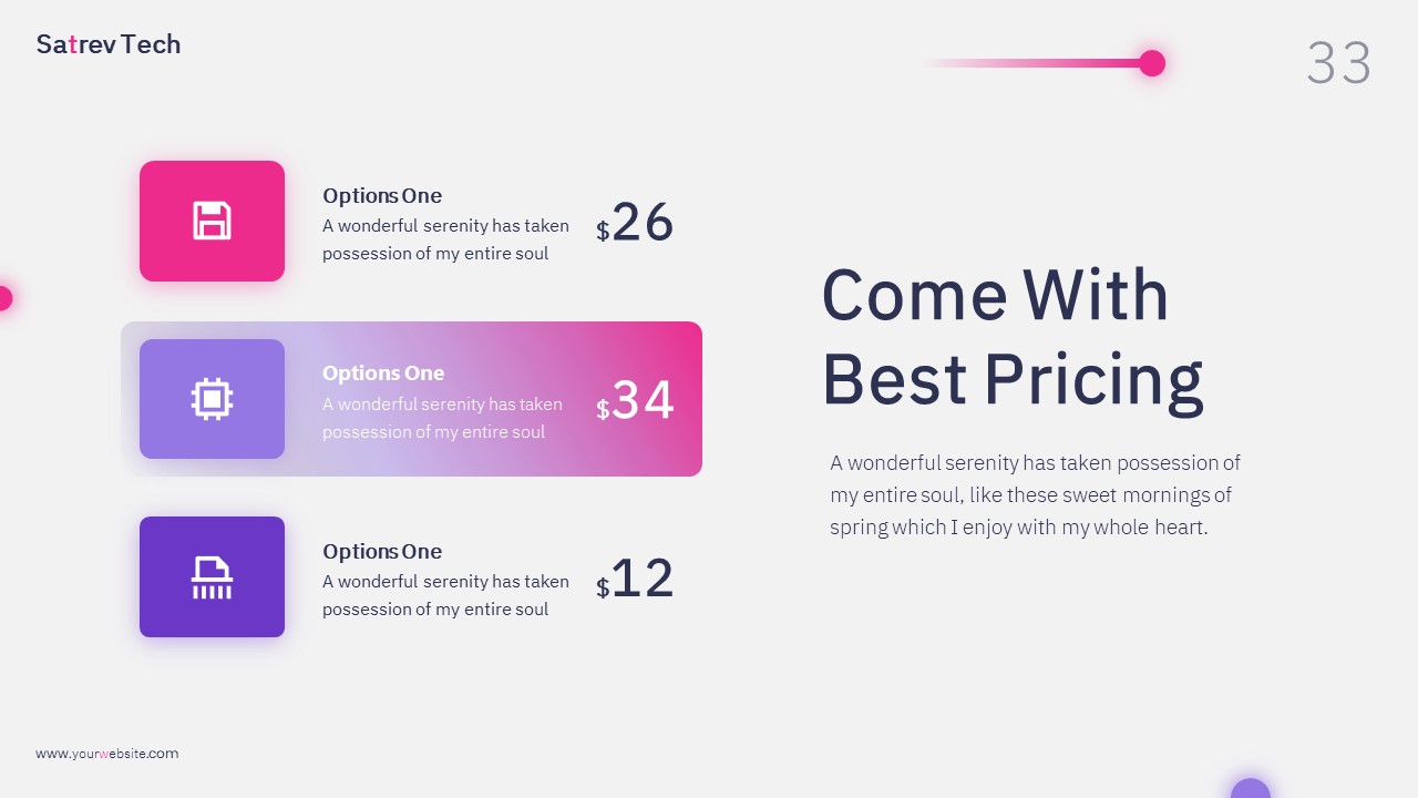 Satrev Creative Technology PowerPoint Template, Presentation Templates