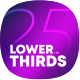 25 Lower Thirds &amp; Titles Pack - VideoHive Item for Sale