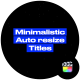 Auto-Resize Titles