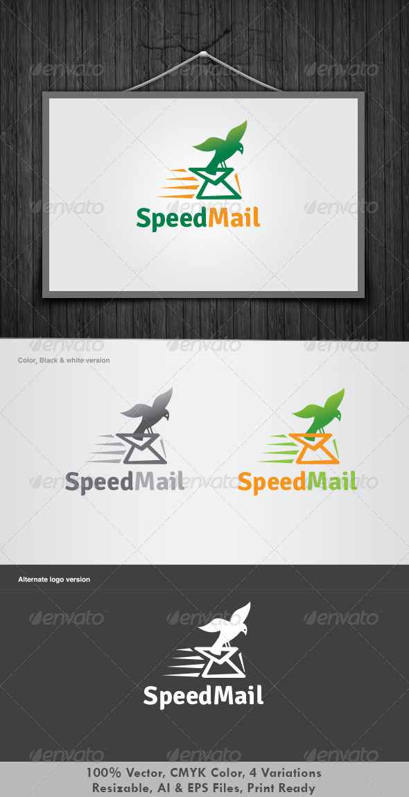 Speed Mail Logo - Letters Logo Templates