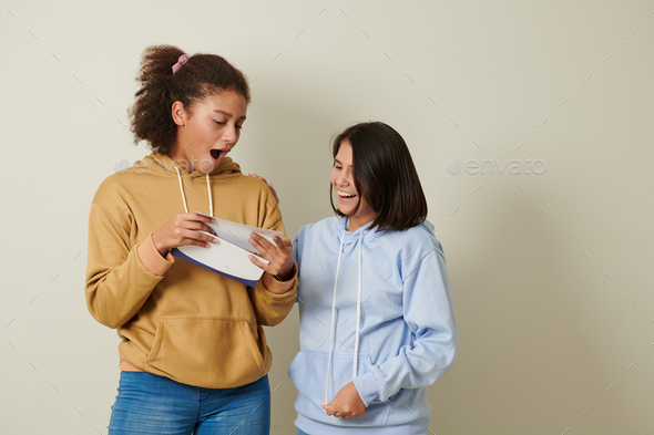 Girl Receiving Acceptance Letter